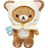 サンエックス(San-X)リラックマ 「ねこねこの湯」 ぬいぐるみ リラックマ MO21101