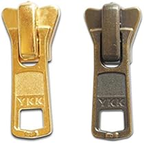 Amazon | YKK NO5 ビスロンスライダー 2個セット DA ゴールド