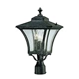 Acclaim 6027ST Tuscan Collection 3-Light Post Mount Outdoor Light Fixture, Stone [並行輸入品]