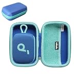 Anker Soundcore Select 4 Go bluetooth スピーカー専用収納ケース-Adada (ブルー & グリーン ジッパー)
