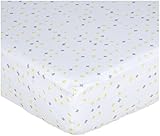 Pehr Designs Constellation Crib Sheet Neutral Grey/Yellow by Pehr Designs