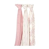 エイデンアンドアネイ ADEN+ANAIS おくるみ 3枚セット バンブー スワドル トランクワイリティー（9204） BAMBOO SWADDLING WRAPS tranquility ベビー ブ
