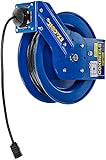 Coxreels Electric Cord Reel Single Industrial Receptacle - Model : EZ-PC13-5016-A Dimensions: 8-1/2"