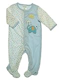 Absorba baby-boys新生児新生児用品一式ガウン カラー: ホワイト