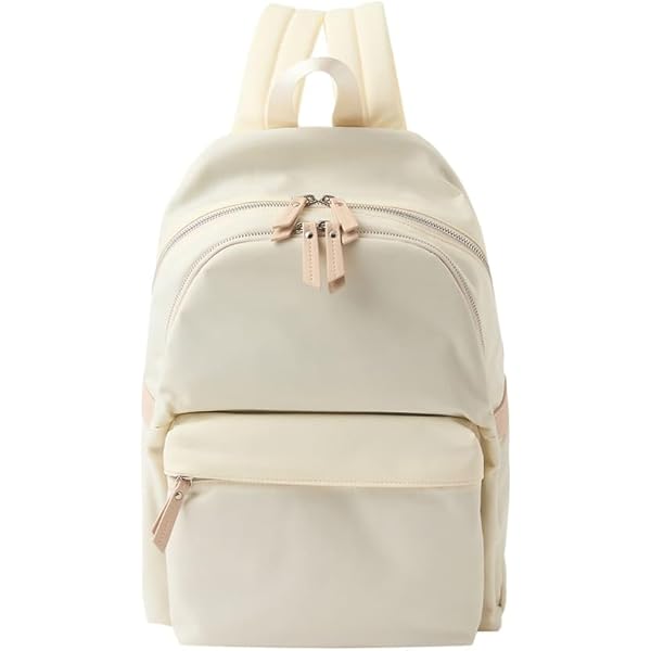 【極美品】 +DIANA プラスダイアナ シリコーン 撥水 リュック アイボリー &mall（アンドモール）三井ショッピングパーク公式通販