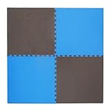 Tadpoles 4 Piece Playmat Set, Blue/Brown by Tadpoles