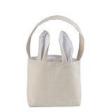 Decora再利用可能なEaster Bunny Earsバッグに軽量DIYバッグ子供ギフトを毎日使用 AL017S1P1