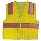 Graintex SV1226 Class 2 Safety Vest, Lime Green Color, Medium by Graintex