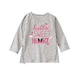 ジンボリー GYMBOREE/ スウィートハートティ ヘザーグレー トップス長袖Tシャツ 4歳【並行輸入】