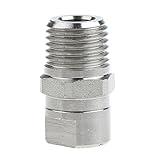 Homyl 1/4インチ　高圧スプレーノズル先端　高品質　ステンレス製　圧力洗浄器　付属品　HU-SS6520