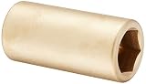 Ampco Safety Tools DW-3/4D26MM Socket, Deep Well, Non-Sparking, Non-Magnetic, Corrosion Resistant, 3