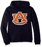 NCAA Auburn Tigers Boys 8 – 20 " Primaryロゴフリースパーカー、ダークネイビー、XL ( 18 )