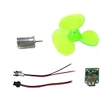 Fenteer 電話充電器　風力発電機　ミニ　小型　オルタネータ　タービンレギュレータ