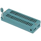 ICソケット，SODIAL(R) 5ｘ多機能通用40P 40ピンZIF ZIF DIP ICテストテスターボードソケット