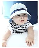 UVカットキャップ　UVカット 帽子　ベビー　あかちゃん帽子 ボーダー柄 出産祝い 子供帽子 日よけ　キッズ　紫外線対策　つば帽子 ベビー 帽子 女の子 男の子　日よけ帽子 キッズ キャップ　コットン