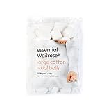 1パック80本質的な赤ちゃん、大きな綿ウールボール (Waitrose) (x 6) - Baby Large Cotton Wool Balls essential Waitrose 80 per 