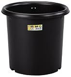 グリーンパル 菊鉢 10号 黒 容量:約15L