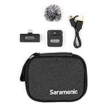 Saramonic サラモニック 2.4G超小型ワイヤレスマイクシステム(送信機×1台、USB-C出力端子受信機×1台） ブラック Blink100-B5