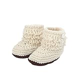 (ダンティヤ)Dantiya  ベビー　キッズ　新生児　秋冬　シューズ　純色　多色選べ　靴　ニットシューズ　ファーストシューズ (6)