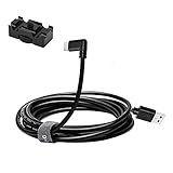 10フィート 3M USB C - USB Cケーブル 3.2GEN 1Type C 充電データ転送 ケーブルロッククランプクリップテザーケーブルコード Canon EOS R5 R6 R RP G7X M3 Sony A1 A7SIII A73 A7RIII A7C A7RIV Nikon Z5 Z6 Z7用