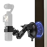 CowGoldChild DJI OSMO Pocket 3用 吸盤マウント アクションカメラ マウント OSMO Pocket/OSMO Action/GoPro/ Insta360対応 カメラスタンド 車載マウント スマホホルダー アクションカメラアクセサリー