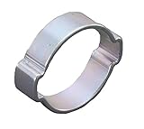 エスコ 20-23mmホｰスクランプ ツｰイヤｰ型/10個 EA463AE-23