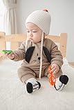 (チェリーレッド) CherryRed ベビー＆キッズ用 ファション カバーオール ロンパース 着ぐるみ キッズコスチューム 子供 男の子 女の子 出産 祝い パジャマ 防寒着 裏起毛 カーキ