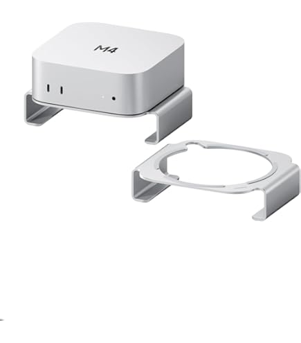Amazon.co.jp: デスクトップ ブラケット Mac mini M4/M4Pro2024用吊り