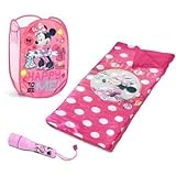 Disney Minnie Mouse Sleepover Set with BONUS Hamper [並行輸入品]