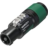 NEUTRIK スピーカーコネクター (スピコン) NL4FXX-W-S