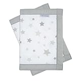 Airwrap 2-Sided Bed Bumpers (Silver Stars) by Airwrap