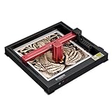 FOR ATOMSTACK A12 Pro 彫刻機、ATOM STACK最も良い入門級彫刻機、12W光出力、取り付け不要設計、370x310 mm彫刻作業面積、チェーンハーネス付、全アルミニウム合金構造、高エネルギー、アクリル切断と彫刻に適用し、オフライン彫刻を支持し、急停止ボタンを持ち、安全彫刻 (A12PRO彫刻機＋エアポンプ＋B3保護箱)