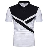 ポロシャツ メンズ 半袖 Dafanet 半袖ポロシャツ メンズ スポーツ ボーダー柄 おおきいサイズ 作業着 夏 無地 ゴルフウェア スポーツウェア 開襟 吸汗速乾 通気性 春夏 おしゃれ カジュア