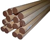 サンダーバードフォレストDowels 7 / 8 " x 48 " Hardwood