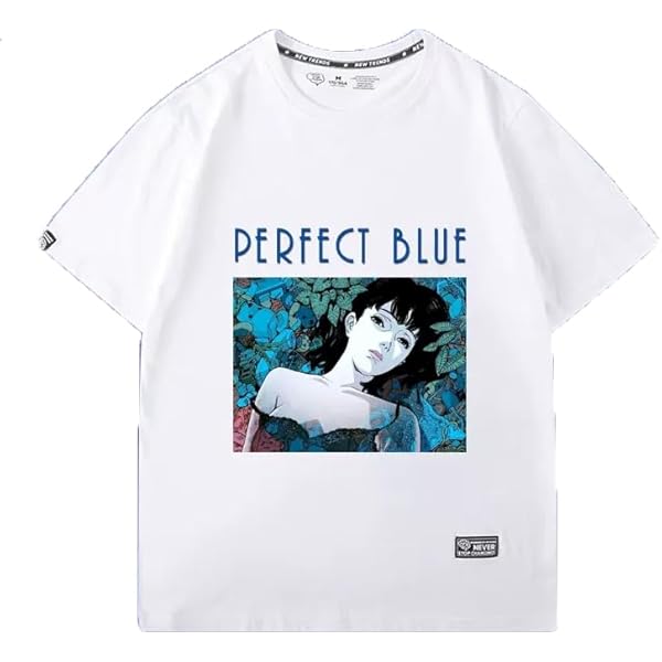 Amazon | アニメ映画 PERFECT BLUE ロングTシャツ パーフェクトブルー