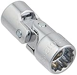 SK Hand Tool 43612 12 Point 1/4-Inch Drive Flex Socket, 3/8-Inch, Chrome by SK Hand Tool