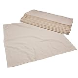 Osocozy Organic Flat Cloth Diapers (Dozen) - 27x30.5 by OsoCozy [並行輸入品]