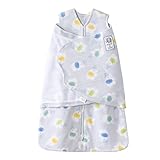 Halo Sleepsack Micro-fleece Swaddle, Gray Elephant, Newborn by Halo
