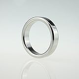 Alipコックリング ペニスリング ステンレス φ47mm*1個cock ring 円型設計アダルトグッズ 男性用 sex toys男性for men防水温冷プレイ