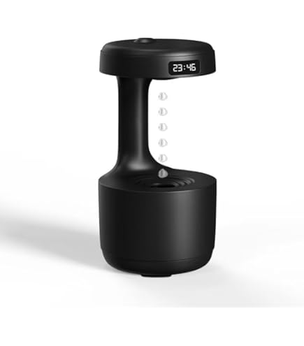 Amazon.co.jp: 反重力加湿器 加湿器 卓上 小型 加湿器 600ML 反