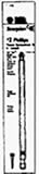 BLACK+DECKER 71-436 Black & Decker Number 2 Phillips Insert Bits, 6 by BLACK+DECKER