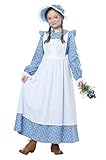 Pioneer Girl Child Costume, Small