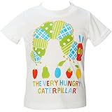 2017年 夏物 はらぺこあおむし 天竺 ベビー柄 半袖Ｔシャツ THE WORLD OF ERIC CARLE オフホワイト◇90cm