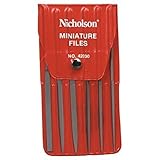 Assortedホビーファイルセット – 5 – 1 / 2 Rhn 6 Assorted minifiles w /ビニールPou byクーパーハンドツール