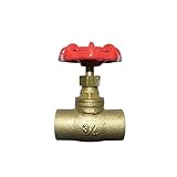 red-whiteバルブ12rw213ab鉛フリーストップバルブ、1 / 2 "