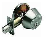 Ultra Hardware 42055 Adjustable Deadbolt Cylinder Lock, Satin Nickel by Ultra Hardware