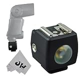 JW JSYK-3B Optical Flash Slave Trigger Hot Shoe Sync Adapter with optical sensor Fits Standard(ISO) 