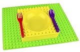 Placematix Kids Dinner Set, Placemat, Yellow Bowl, Fork and Spoon by Placematix [並行輸入品]