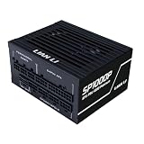 Lian Li SP1000 プラチナ - 1000ワット SFX フォームファクター電源 12V-2x6ケーブル付き - ATX 3.1 & PCIE 5.1準拠 - フルモジュラー - 100% 日本105Cコンデンサ - ブラック (SP1000P.B)