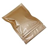 3.5 Mil Resealable Mylar Foilの熱紐付きのポーチwith TearノッチグリップシールZiplock Long Term Spice Heabsキャンディバルク食品ストレー